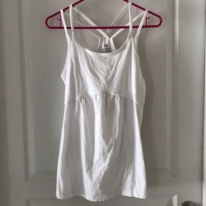 SOMA Sport Strappy Cotton Blend Yoga Top